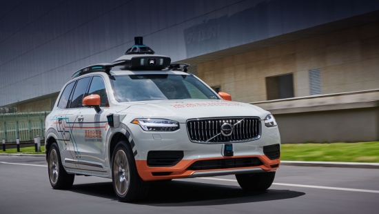 Volvo un DiDi strādā pie robotizēta taksometra